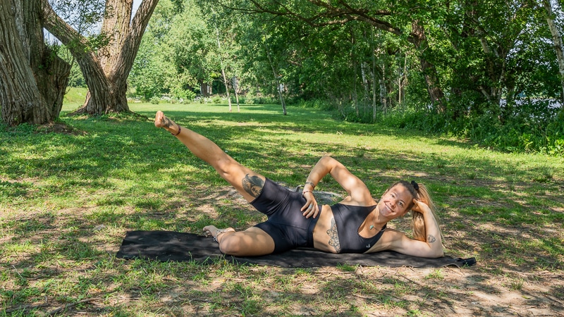 Yogalates Yoga & muscu 6 - Obliques & fessiers